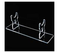 soporte para baquetas Transparente Baqueta Mostrar Estante Para Batería, Comercial Transparente Baqueta Mostrar Soporte Con Película, Acrílico claro Baquetas Soporte Para Colección De Sables Láser(W 8