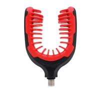 Soporte para barra de pesca, soporte de poste en forma de U, diseño compacto y portátil, soporte de varilla para hombre, río, agua fresca, accesorios para exteriores y lagos