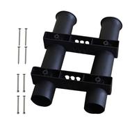 Soporte para barra de pesca, soporte para bastidores de pesca, 3 bastidores tubulares, soporte para barra de tubo, soporte para barra de tubo, soporte de soporte, almacenamiento para remolques de