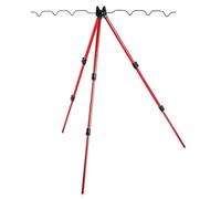 Soporte para barra de pesca, soporte para pesca en tierra, trípode | Angling Rod Rest, Bank Fishing Holder, Portable Pole Stand for Pond Stream River Reservoir Shoreline Fishermen Outdoor