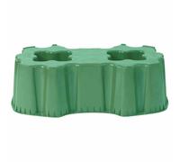 Soporte Para Barril De Lluvia Cuadrado 520L H:33Cm Barril De Agua Jardín