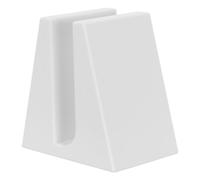 Soporte para Báscula Corporal de Suelo, Organizador Blanco de Plástico | Compatibilidad, Almacenamiento Vertical, Acabado Moderno y Limpio, Adecuado para Baño, Hotel y Apartamento