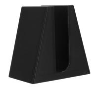 Soporte para Báscula de Grasa Corporal Negro de Plástico | Organizador Moderno para Escritorio o Suelo, Montaje sin Herramientas, Protege contra Caídas y Rayones