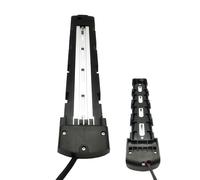 Soporte para batería de coche - Soporte de batería de metal de 13,78 pulgadas, abrazadera de retención ajustable, de almacenamiento de batería de ABS resistente y versátil, de almacenamiento