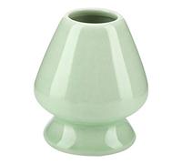 Soporte para batidor de cerámica - Soporte para batidor Matcha de 1 pieza Soporte de cerámica para bambú Matcha Chasen para accesorios de juego de té(verde)
