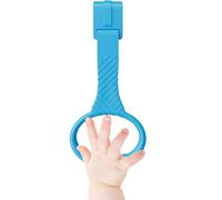 Soporte para bebé de pie, asistente de ejercicios para caminar, anillo de 7,28 x 3,46 pulgadas con diseño de mango, gancho compacto sólido con textura, mango de seguridad colorido para niños, equip
