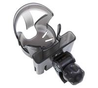 Soporte para bebidas para cochecito, fijación para scooter eléctrico y soporte para teléfono móvil, giratorio 360°, soporte antideslizante para smartphone para botellas de leche y agua, accesorios