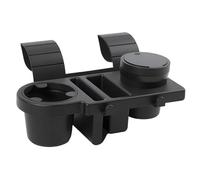 Soporte para bebidas: soporte antideslizante para tazas de café para la puerta del coche, organizador de almacenamiento multifuncional para bandeja de coche, con almacenamiento de teléfono móvil para