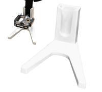 Soporte para bicicleta, base antideslizante, soporte optimizado para bicicleta, soporte de estacionamiento que ahorra espacio, soporte de marco ligero para paseos en senderos, equipo de ajuste