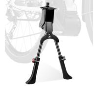 Soporte para bicicleta de montaña, bipatas, altura ajustable para bicicletas de 24 a 29 pulgadas, robusto, de aleación de acero, soporte trasero para bicicleta eléctrica, bicicleta de ciudad
