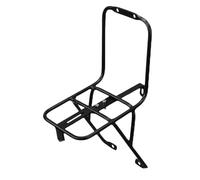 Soporte para bicicleta - Montura de alforjas de aluminio antioxidante - Soporte de carga para bicicleta, plegable, ciudad, ciclismo, viajes, senderismo, compras