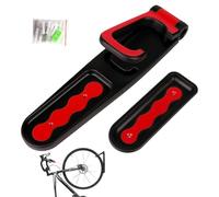 Soporte para bicicleta para garaje, colgador vertical que ahorra espacio, soporte de pared para bicicleta de carretera, para bicicleta de montaña, interior, dormitorio, salón, cobertizo, tiendas, casa