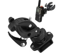 Soporte para Bicicleta Walkie Talkie, Soporte Ajustable para Radio de Mano para Bicicleta, Compatible con Radio Bidireccional, Soporte para Coche Walkie Talkie, Soporte para
