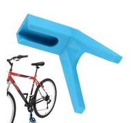 Soporte para bicicletas de montaje trasero con soporte para pata de cabra: śoporte ďe rueda trasera đe acero, šoporte ṕara descanso d́e ciclismo, ayuda d̄e estabilidad montada en el marco, estructura