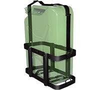 Soporte para bidón de gasolina de 20 L, soporte para bidón de gasolina con cerradura y desmontable