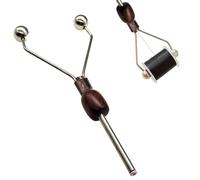 Soporte para bobinas de amarre de moscas, bobina de pesca para atar moscas, enhebrador de bobinas de acero inoxidable para pesca con mosca, ayuda para pesca con mosca, soporte de bobina portátil