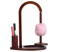 Soporte para bobinas de hilo - Soporte para bolas de hilo, organizador magnético de bobinas de hilo | Soporte vertical de hilo de hilo, dispensador de hilo colgante con caja de almacenamiento para