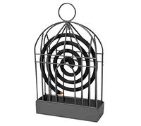 Soporte para Bobinas De Mosquitos La Familia, Soporte para Incienso En Espiral, Decorativa Mosquito Coil Holder con Mango Puede Ser Utilizado para El Hogar, Centro Comercial, Cuarto De Baño, Etc