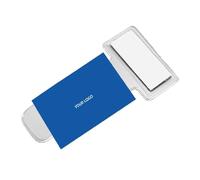 Soporte para boletos de : clip adhesivo transparente, material ABS, accesorio compacto para automóvil, pantalla fácil de ver | Adecuado para parabrisas, recibo de permiso, factura, colocac