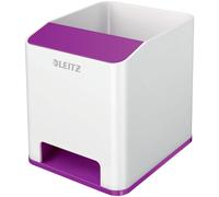 Soporte Para Bolígrafo Leitz WOW Blanco Y Morado
