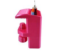 Soporte para bolígrafos de pintura, estante ligero de almacenamiento para manualidades, soporte para bolígrafos con abrazadera de escritorio, para artistas, familiares, amigos, niños, proyectos de