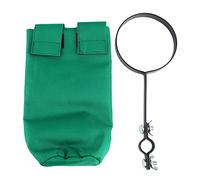 Soporte para bolsa de baquetas, portabaquetas de tela oxford impermeable de gran capacidad con abrazadera robusta para bateristas, accesorio de montaje seguro para escenario y (WH05 Verde)