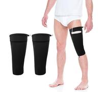 Soporte para bolsa de catéter, mangas de catéter de tela, soporte para bolsas de orina, bolsa de drenaje urinario ajustable que se mantiene en su lugar, bolsas de orina para piernas, correa de soporte