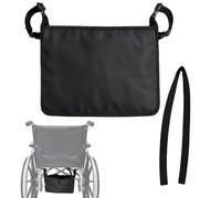 Soporte para bolsa urinaria para silla de ruedas con juego de funda de tubo, cubierta de privacidad ajustable y almacenamiento para colector de orina debajo del asiento de silla de ruedas, fácil de