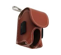 Soporte para bolsas de golf, almacenamiento de pelotas de golf con llaveros, resistente al agua, piel sintética, accesorios de golf para competición, torneos y entrenamiento