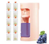 Soporte para bolsas de puré de manzana, kit de bolsas de alimentos, soporte de bolsa recargable, exprimidor portátil de puré de frutas, contenedor de almacenamiento de puré de frutas, bolsas de