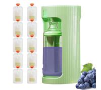 Soporte para bolsas de salsa de manzana, bolsas de exprimidor reutilizables | Kit recargable para bolsas de alimentos, exprimidor de puré creativo portátil, recipiente para rellenar puré de frutas spr