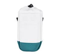 Soporte para botella de agua para bicicleta, bolsa aislada para jaula de botella, 6.7 x 5.3 x 1.97 pulgadas, soporte para manillar con cierre de cordón, resistente a la intemperie, ideal para