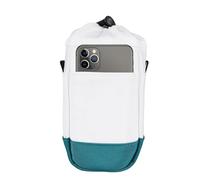 Soporte para botella de agua para bicicleta, bolsa térmica aislada, bolsa de montaje en manillar, cierre de cordón, forro resistente a fugas, ideal para carretera, montaña, scooter, motocicleta, silla