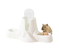 Soporte para botella de agua para hámster, dispensador automático de animales pequeños, botella de agua con solución para beber sin goteo con soporte para hámster, jerbos, ratones, degus, lemming,