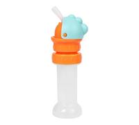 Soporte para botella de agua - Tapa reutilizable con pajita | Adaptador de regalo - Carrito de oficina Suministro Bebidas Hidratación Deportes, Accesorios universales a prueba de fugas para cierre de