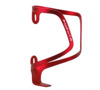 Soporte para botella de bicicleta de aleación de aluminio con moldeado integrado y tratado térmicamente anodizado diseñado para soportar entornos de ciclismo ásperos (rojo)