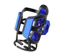 Soporte para Botella de Moto Compatible con ZONTES 703F ZT703F ZT368G Motocicleta CNC Portabotellas de Agua(703F Blue)