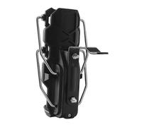 Soporte para Botella de Moto Portavasos para Motocicleta, Accesorio portátil y Ligero para Viajes en Motociclismo. Resistente portabotellas Negro.(Mirror Stand Mount)