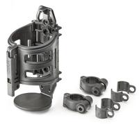 Soporte Para Botella E199 Para Maleta Lateral De Aluminio GIVI Moto, Negro