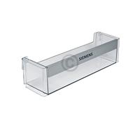 Soporte para botellas compatible con Siemens 11006322 410 x 100 mm para puerta de frigorífico.