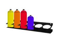 Soporte para botellas de aerosol, 6 ranuras para detalles de coche, estante para latas de coche, colgador de botellas de aerosol, para garaje, remolque, tienda de automóviles, hogar, servicio móvil