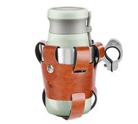 Soporte para botellas de bicicleta, jaulas cubiertas de cuero para bebidas de ciclismo, elegantes botellas de agua y portavasos para bicicleta de montaña de carretera, scooters eléctricos, viajes