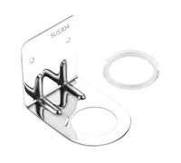 Soporte para botellas de ducha, soporte de champú duradero reutilizable | para ducha, para gancho de soporte de botella de gel de acero inoxidable, gancho de pared para desinfectante para las ma