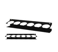 Soporte para botellas de spray | Estante de presentación de seis ranuras | Organizador de ahorro de espacio para bombas de aerosol | para garaje, remolque, taller de coche, casa,