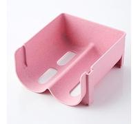 Soporte para botelleros de vino | Organizador apilable para nevera con base de agarre seguro | Almacenamiento que ahorra espacio para vino/champán/bebidas grandes | Diseño de (Pink)