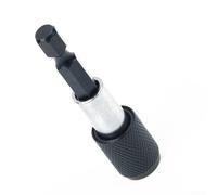 Soporte para brocas de liberación rápida con vástago hexagonal de 60 mm compatible con varios cabezales de destornillador