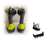 Soporte para brocas Ryobi para Ryobi PCL206B/PCL235B, adaptador de portabrocas hexagonal de liberación rápida para destornillador de impacto y taladro