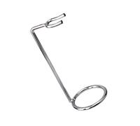 Soporte para brocha de afeitar, para maquinilla de afeitar, afeitado en húmedo, pulido fino, liso, una fuerte sensación de calidad y un brillo brillante