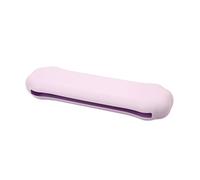 Soporte para brochas de maquillaje de viaje, de silicona, portátil, suave, elegante, organizador de herramientas de maquillaje, estuche para brochas de maquillaje, b