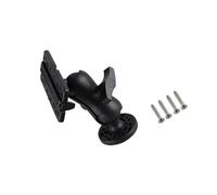 Soporte para buscador de peces para kayak, plataforma negra con base de tornillo para deportes acuáticos, configuración de equipo de pesca en embarcaciones pequeñas, soporte para buscador de de